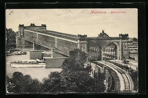 AK Mannheim, Rheinbrücke