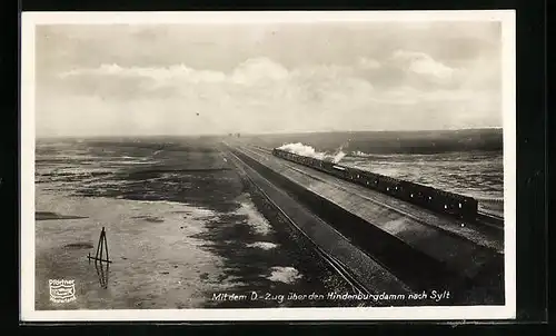 AK Sylt, Mit dem D-Zug über den Hindenburgdamm