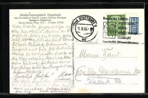 AK Degerloch, Walderholungsheim