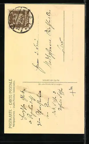 AK Esslingen a. N., Inneres der Stadtkirche