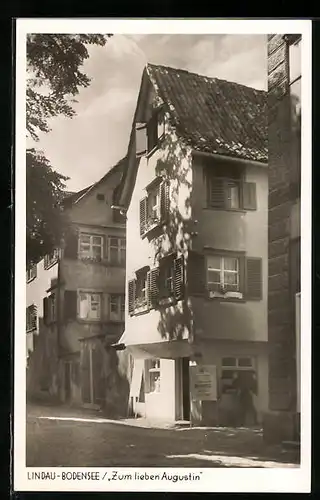 AK Lindau im Bodensee, Zum lieben Augustin-Häusl