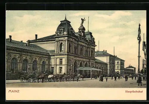 AK Mainz, Hauptbahnhof
