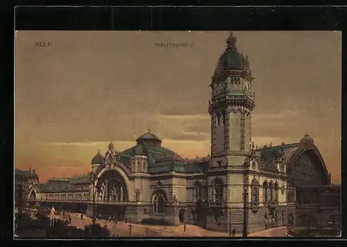 AK Köln a. Rh., Hauptbahnhof