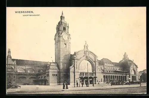 AK Wiesbaden, Hauptbahnhof