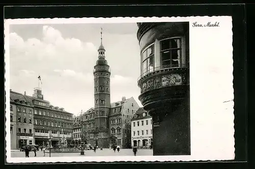 AK Gera, Marktplatz