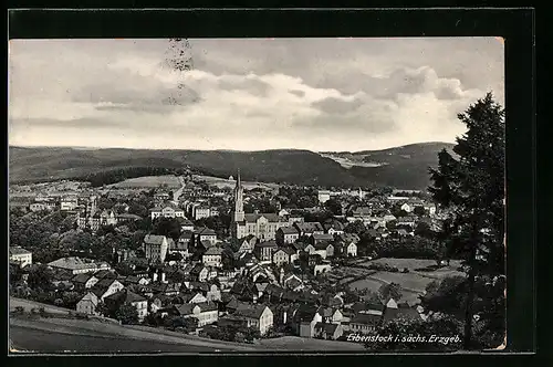 AK Eibenstock / sächs. Erzgeb., Totalansicht