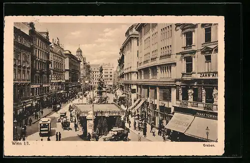 AK Wien, Graben mit Geschäften