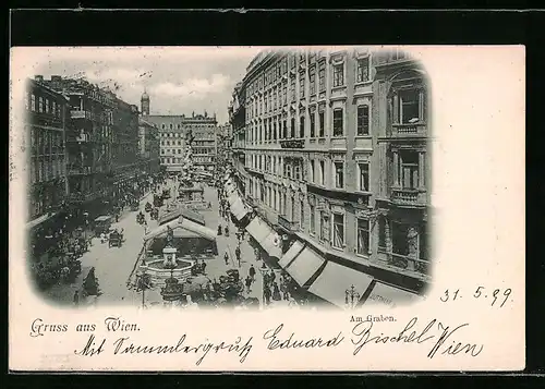 AK Wien, Graben mit Geschäften