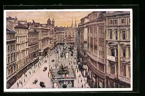 AK Wien, Blick auf den Graben