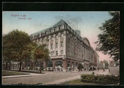 AK Krefeld a. Rh., Hotel Krefelder Hof