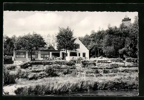 AK Burg i. Dithm., Aussichtsturm-Cafe von Walter Meyer
