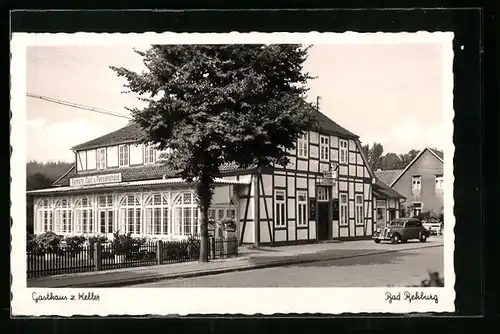 AK Bad Rehburg, Gasthaus zum Keller