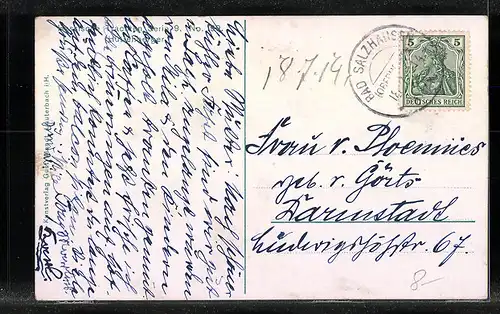 AK Hüttenberger Frauen in hessischer Tracht