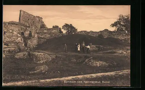 AK Bornholm, Hammershus, Ruiner
