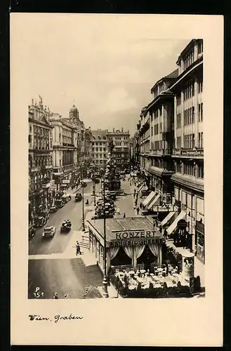 AK Wien, Graben, Konzert Graben-Kaffee