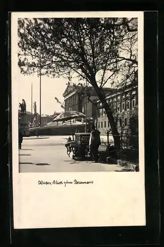 AK Wien, Blick zum Parlament