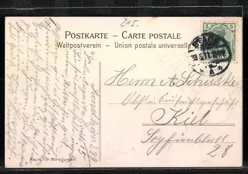 Passepartout-AK Altenlande, Partie aus dem Altenlande