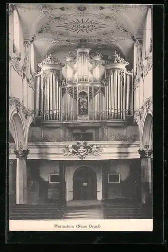 AK Mariastein, Neue Orgel in der Kirche