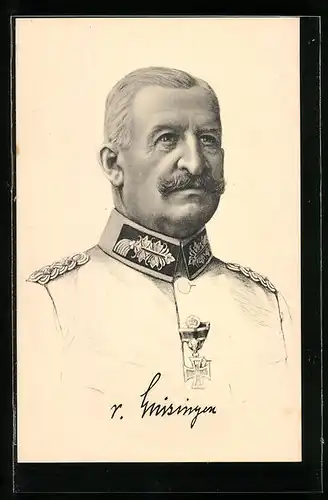 AK Heerführer General der Infanterie von Linsingen