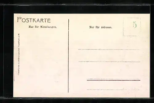 AK Frankfurt a. M., Constablerwache und Zeil mit Strassenbahn