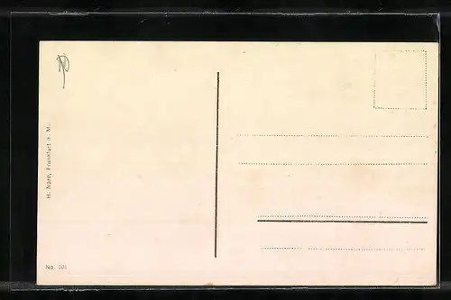 AK Frankfurt a. M., Circus Schumann und Strassenbahn