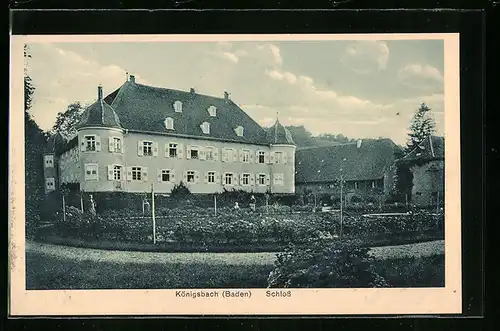 AK Königsbach /Baden, Schloss