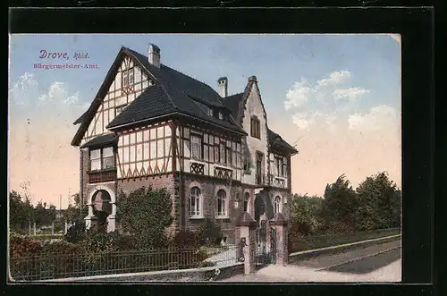 AK Drove /Rhld., Bürgermeister-Amt