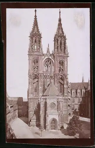 Fotografie Brück & Sohn Meissen, Ansicht Rochsburg, Meissen i. Sa., Blick auf die Dom