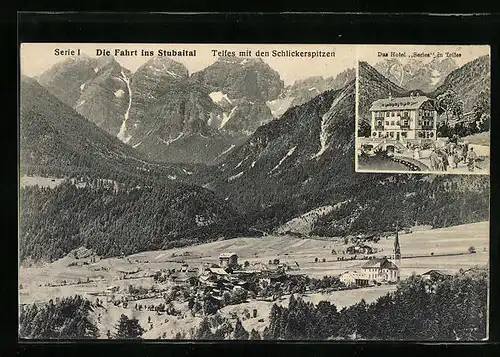 AK Telfes, Schlickerspitzen, Hotel Series