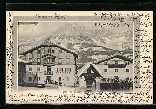 AK Ellmau, Gasthaus zur Post
