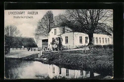 AK Mohrkirch / Angeln, Landschaft Angeln