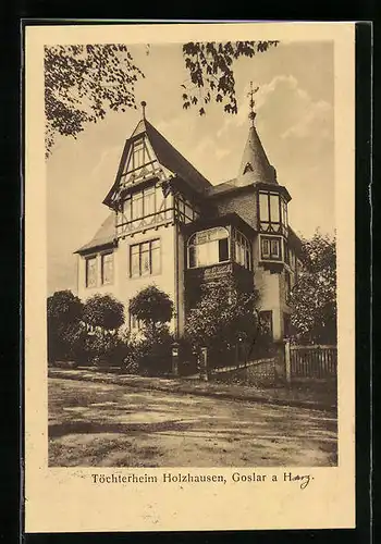 AK Goslar a. Harz, Töchterheim Holzhausen