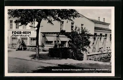 AK Neuhof bei Heringsdorf, FDGB-Heim Edgar André