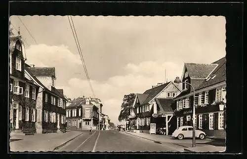 AK Wermelskirchen, Strassenpartie Eich mit Wohnhäusern
