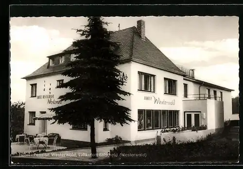 AK Ehlscheid /Westerwald, Hotel-Pension Westerwald
