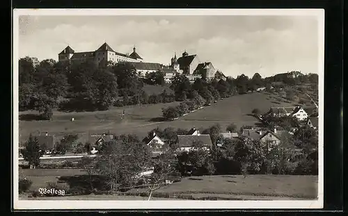 AK Wolfegg, Ortsansicht mit Schloss