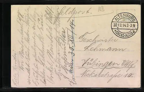 AK Reichenbach i. V., Solbrigsplatz und Bismarckdenkmal