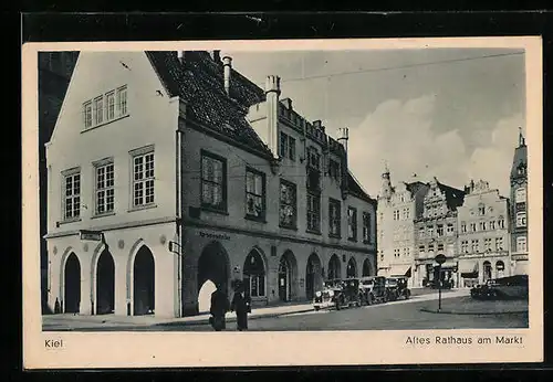 AK Kiel, Altes Rathaus am Markt