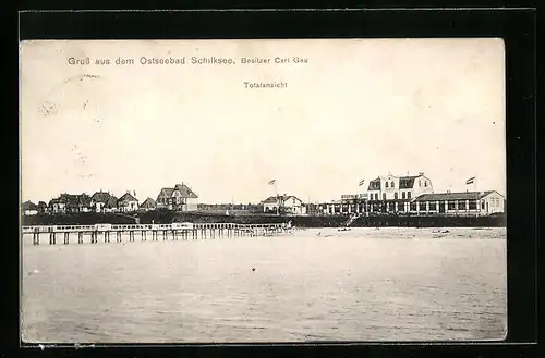 AK Schilksee, Totalansicht mit Strandpartie