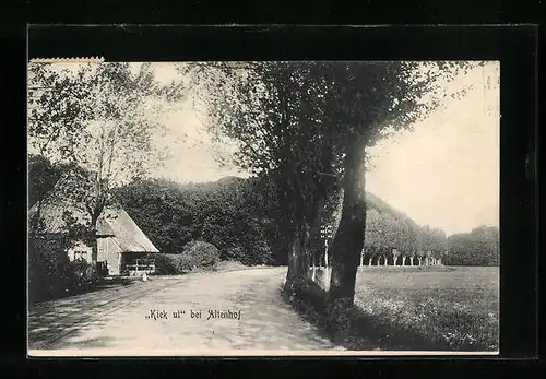 AK Altenhof, Restaurant Kiek ut, Strassenpartie