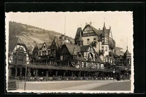 AK Assmannshausen, Hotel Zur Krone