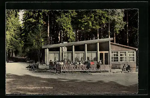 AK Königstein, Gasthaus Fuchstanz