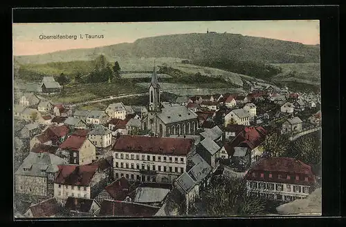 AK Oberreifenberg i. T., Totalansicht der Stadt