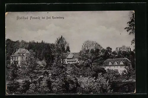 AK Finneck b. Bad Rastenberg, Blick über den Ort