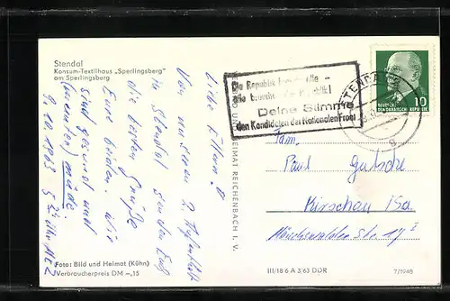 AK Stendal, Konsum-Textilhaus Sperlingsberg