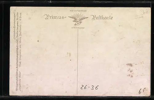 Künstler-AK Wally Fialkowska: Süsser Käfer