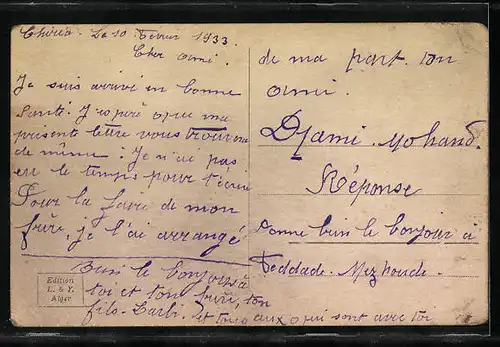 AK Alger, La Préfecture