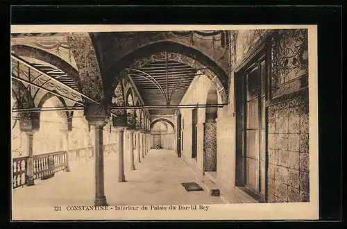 AK Constantine, Intérieur du Palais du Dar-El Bey