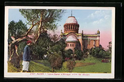 AK Alger, Notre-Dame d`Afrique entre les oliviers