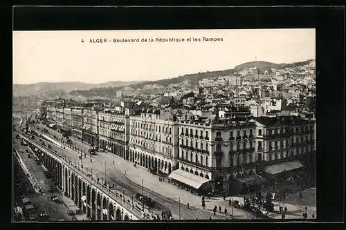 AK Alger, Boulevard de la République et les Rampes